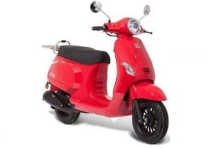Benzine scooter