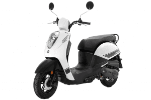 Benzine scooter