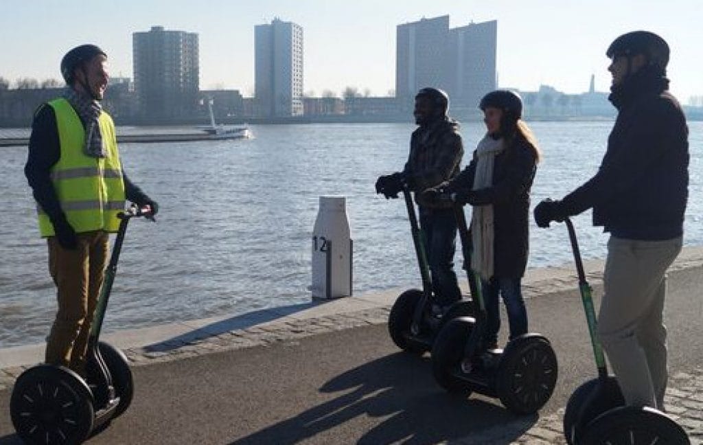 Segway tour Rotterdam Erasmusbrug