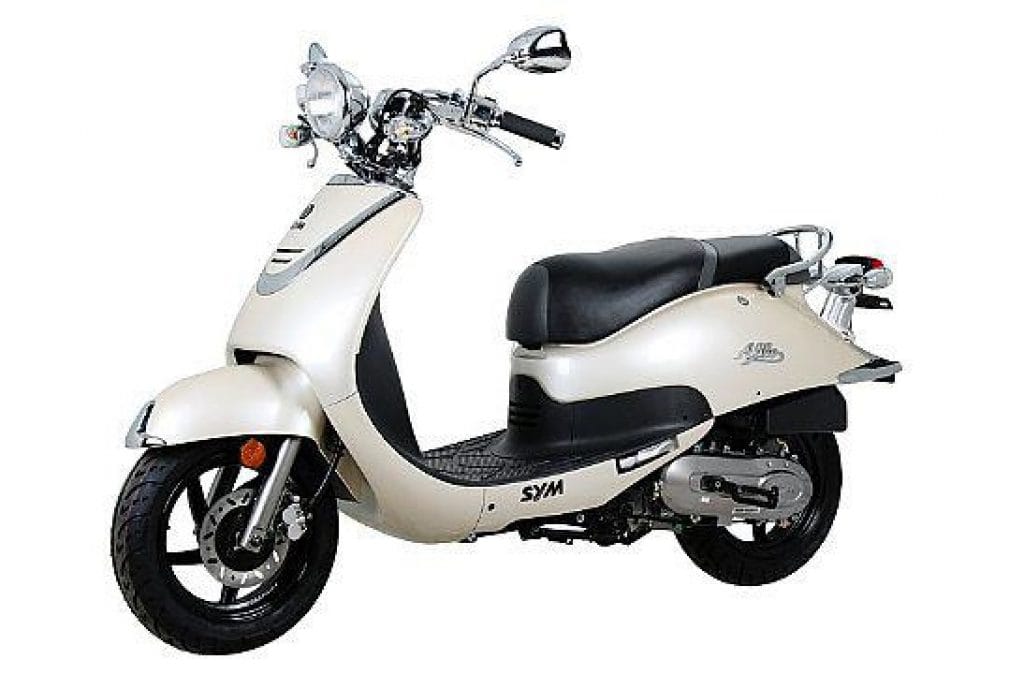 Benzine scooter