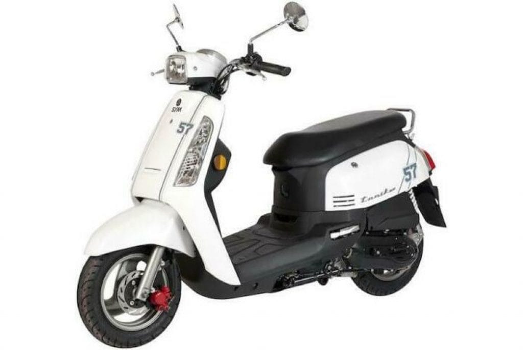 Benzine scooter
