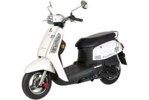 Benzine scooter