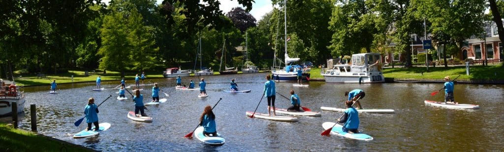 Groepsuitje met Sup