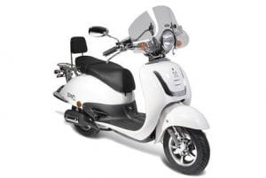 Benzine scooter